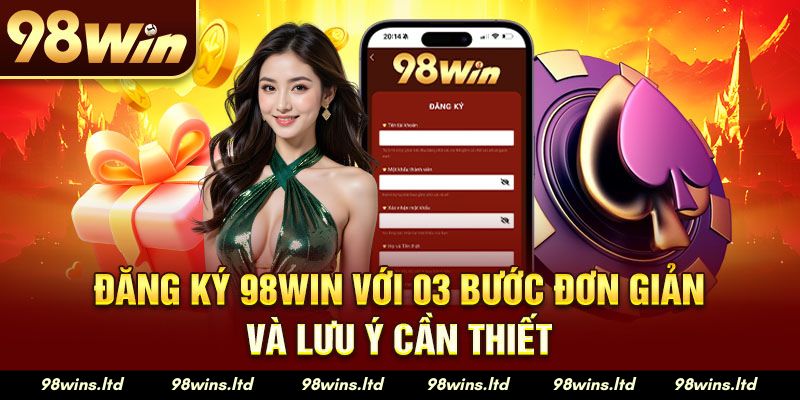 đăng ký 98win